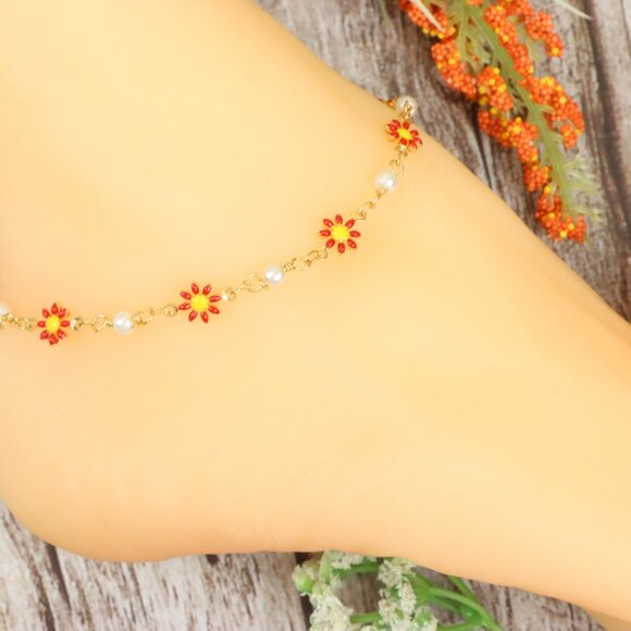 "Dainty Anklet for Women – Elegant Everyday Jewelry & Perfect Gift | MLCRC1520 - Picture 2 of 10